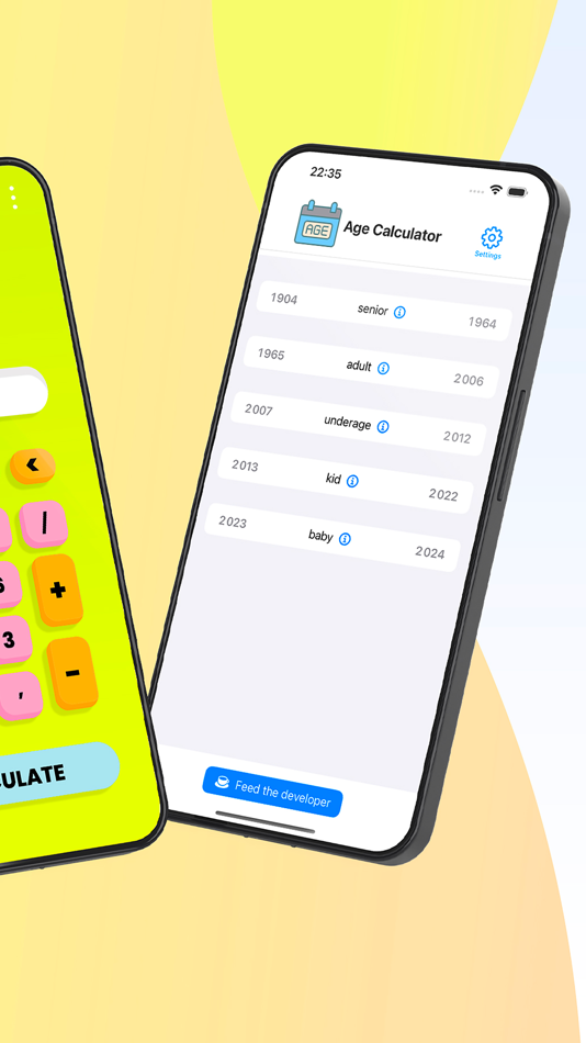 #7. SJ Age Calculator (iOS) Podle: Stephane JAILLIARD