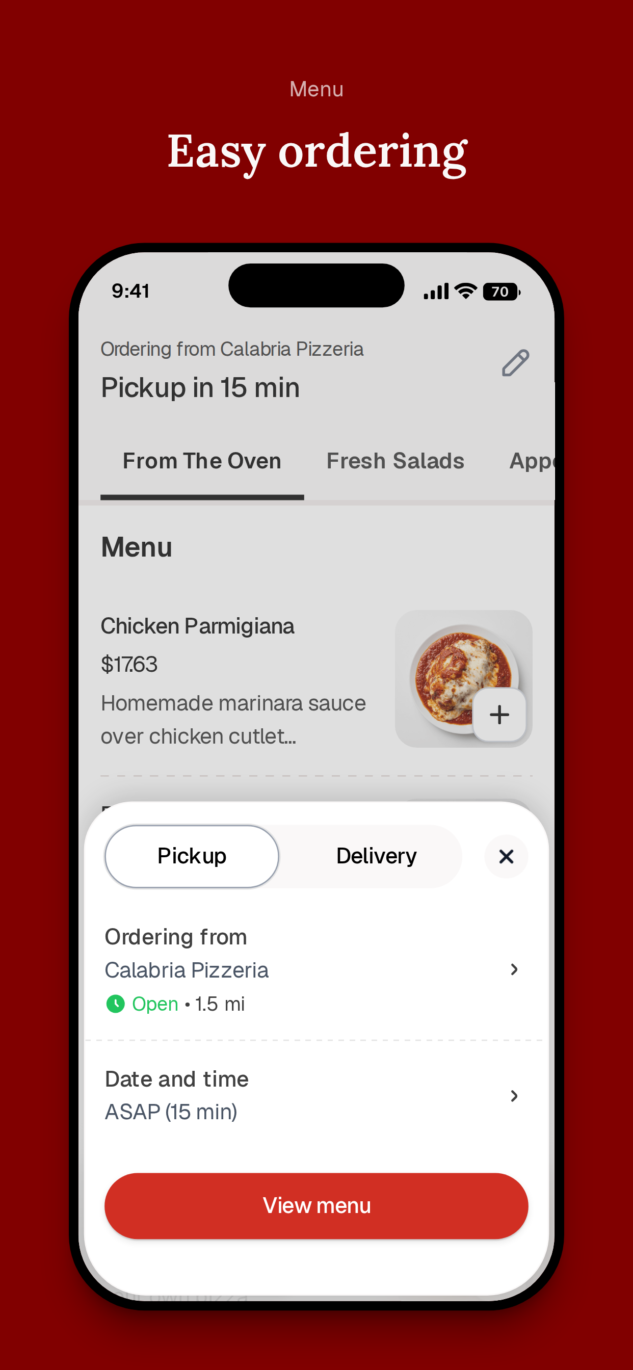 Calabria Pizzeria screenshot 3