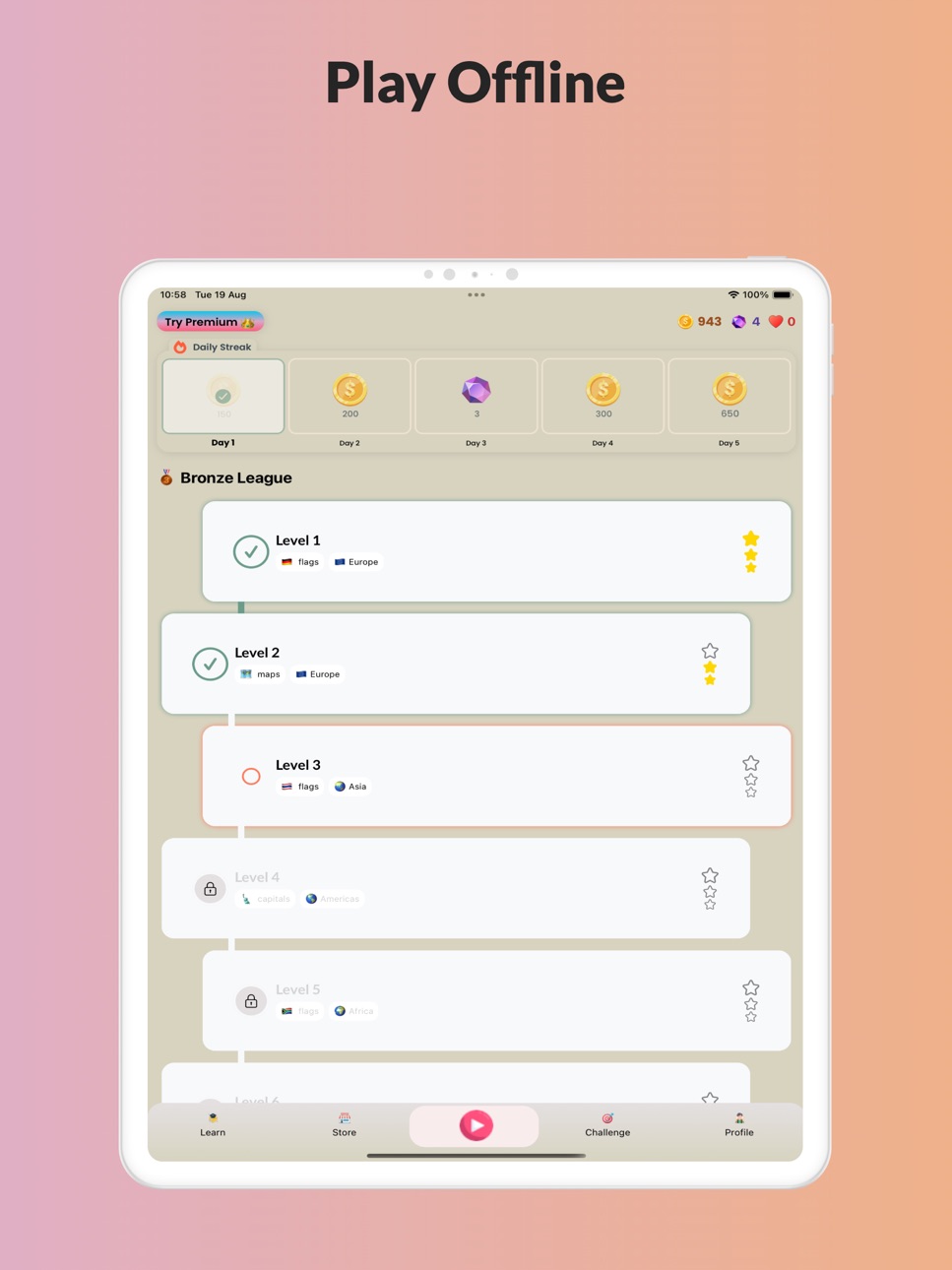 iPad screenshot