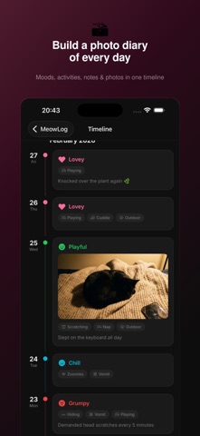MeowLog screenshot
