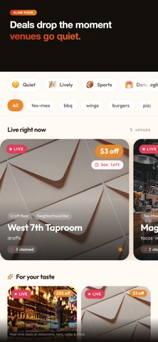 SlowPour screenshot
