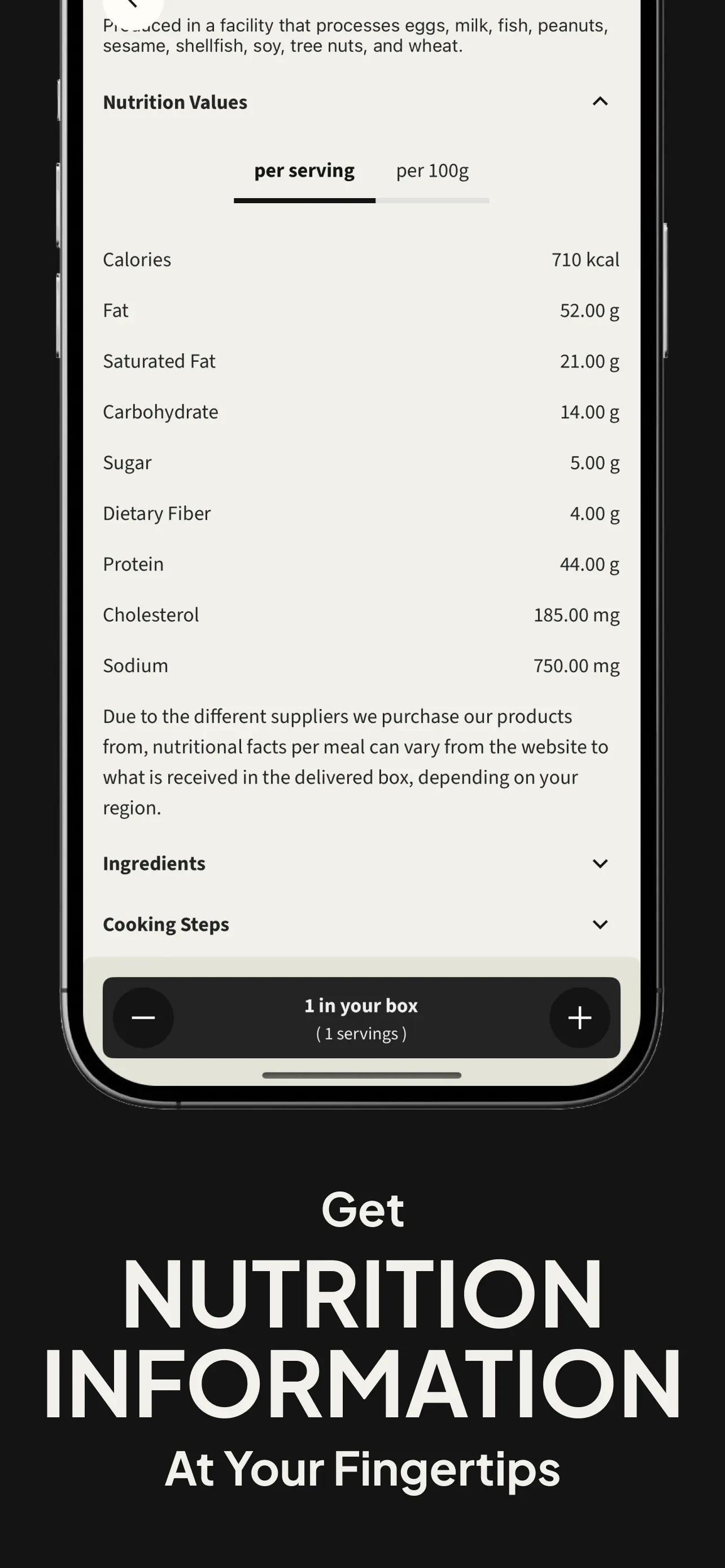 Factor_ Prepared Meal Delivery screenshot 4