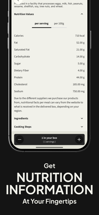 Factor_ Prepared Meal Delivery Screenshot 4 of 8