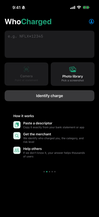 WhoCharged Screenshot 1 of 5