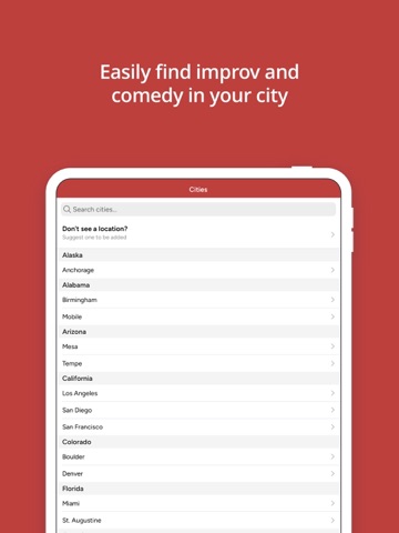 Improv Tonight ipad screenshot 3