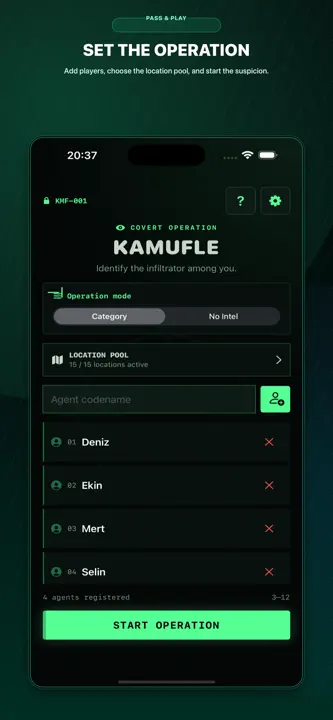 Kamufle screenshot 1