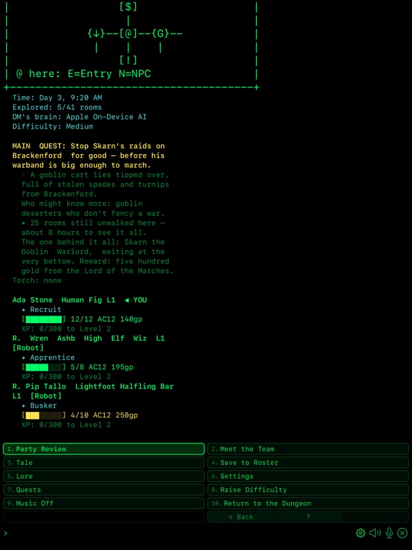 DnD RPG: Text Adventure screenshot 8