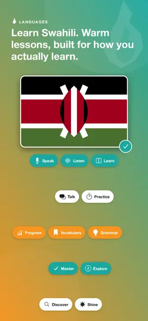 Learn Swahili - LingFast screenshot 1