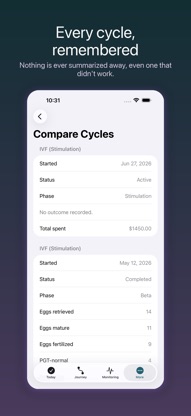 IVFVault: IVF & IUI Tracker screenshot 5