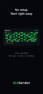 GitGarden: Commit Graph Widget screenshot 4