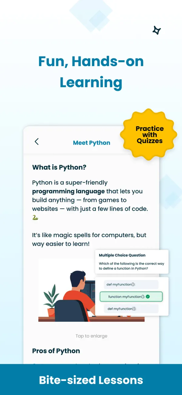 #2. Learn Python Coding: EmbarkX (iOS) De: Faisal Memon