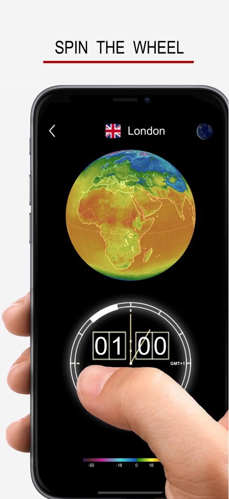 3D Global Temperature Map - Education App | MWM