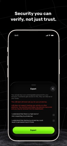 LAB - Social Crypto App Screenshot 8 of 8