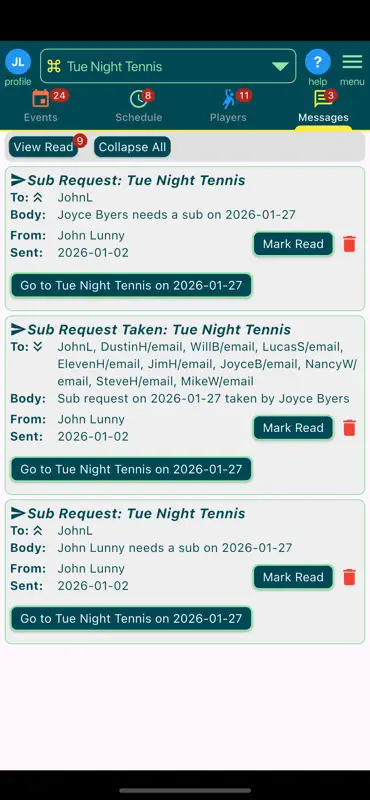 My Tennis Contract screenshot 5 of 8