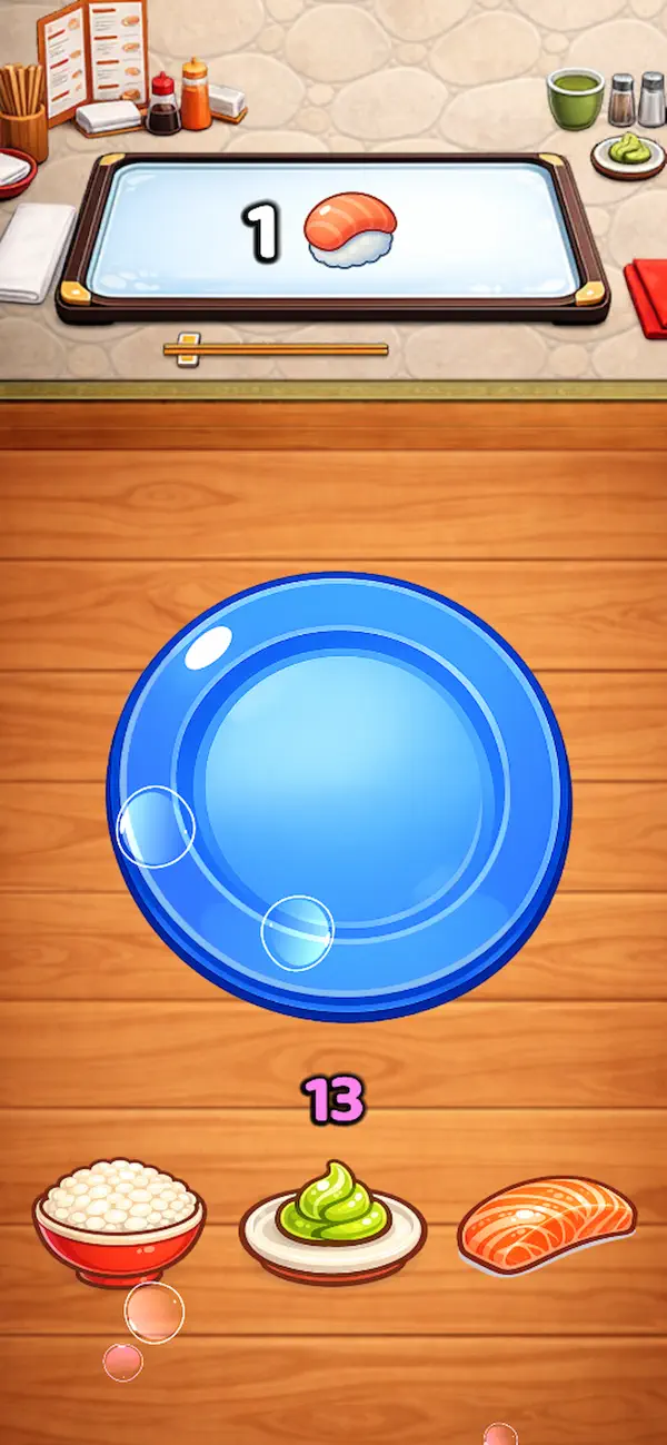 #2. Sushi Click (iOS) Által: Jorge Jimenez Martinez