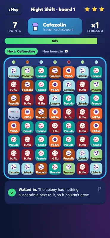 Go Narrow: Antibiotics Game screenshot 9 of 9