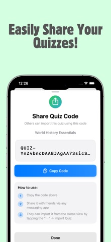 Quiz Maker: Make a Test Quizpi Screenshot 6 of 7