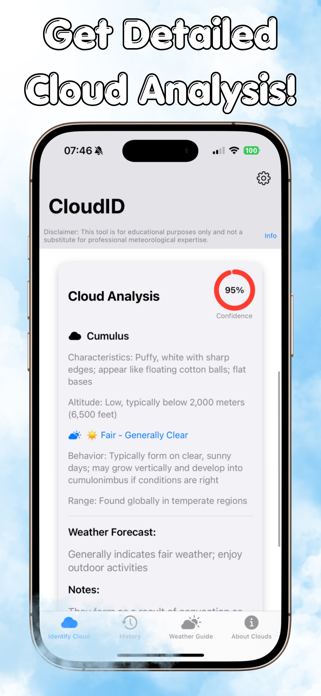 Cloud Identifier: AI Scanner Screenshot 2 of 4