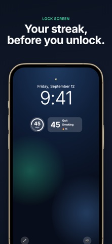 Quitly - Sober Streak Counter Screenshot 2 of 10