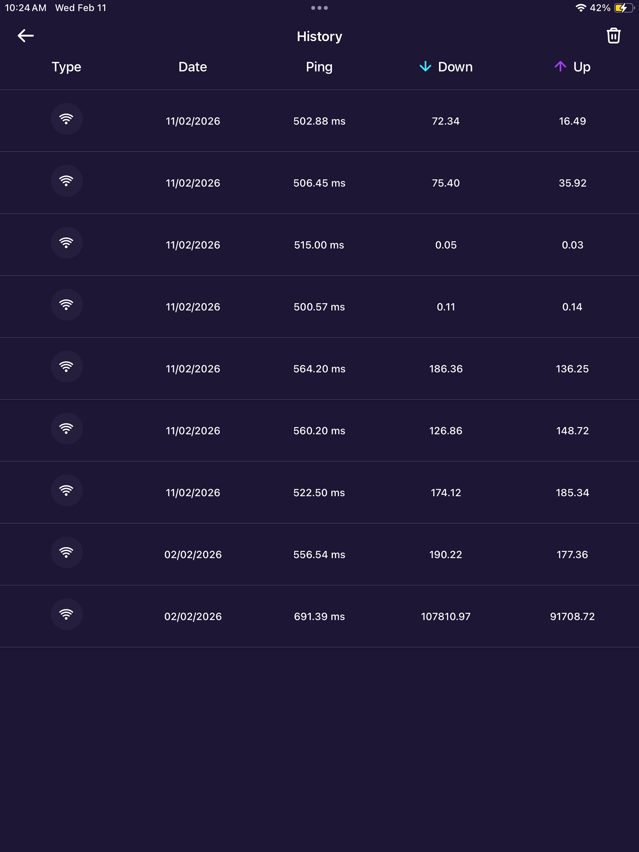 Internet Speed Test App