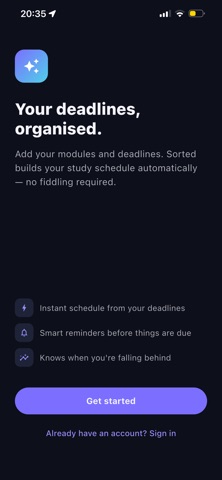 Sorted — Student Planner Screenshot 1 of 6