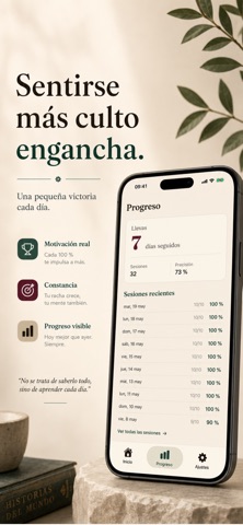 Cultura general diaria: Lumen iPhone screenshot