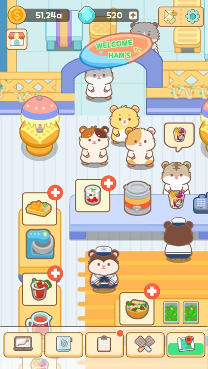 Ham's Kitchen : Cute Food Game screenshot-3