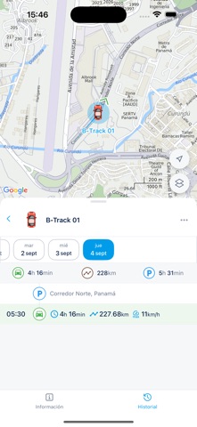 B-track screenshot