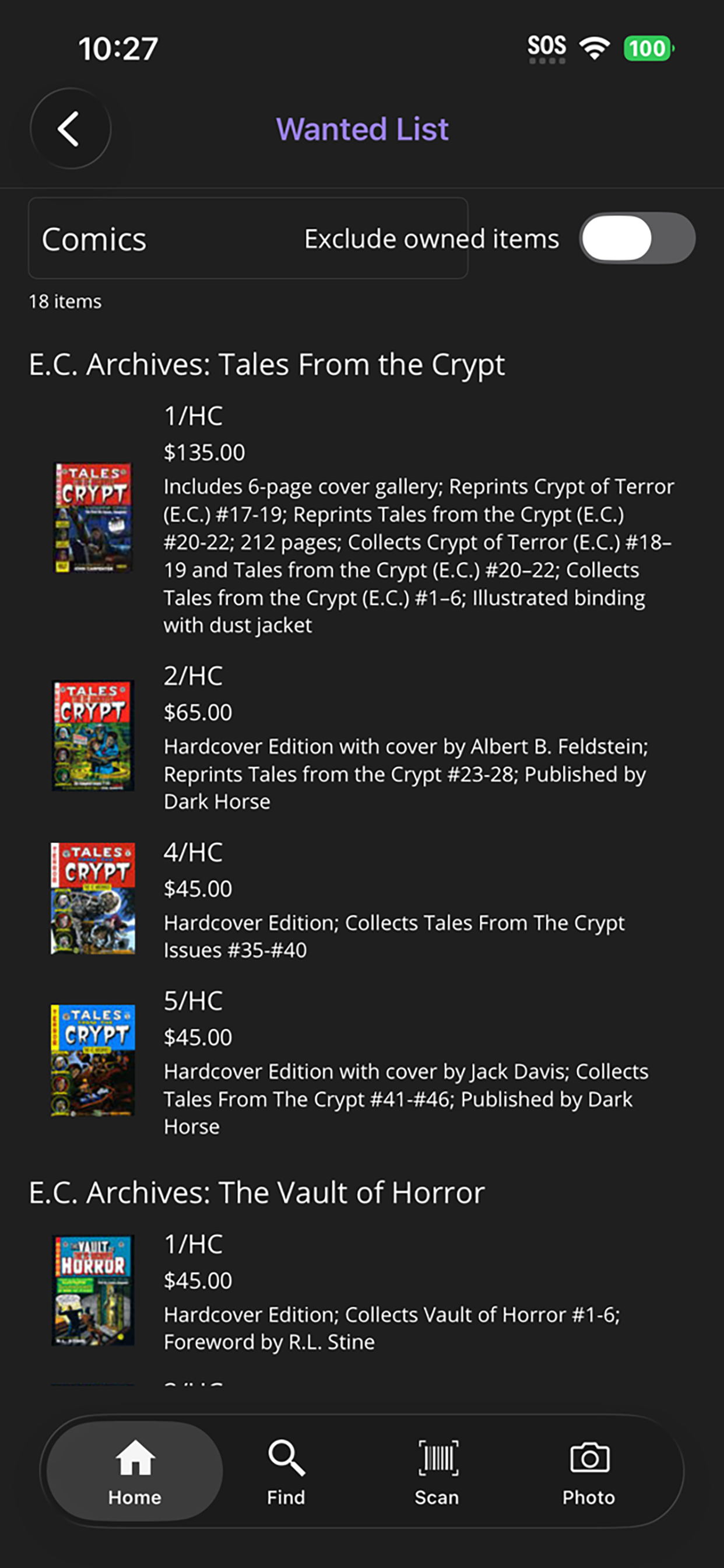 ComicBase Mobile screenshot 2