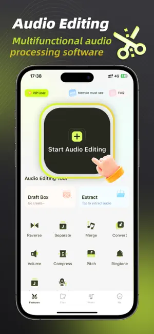 Audio Editor：Music editor screenshot 1