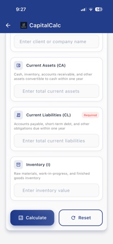 CapitalCalc-Banking Calculator screenshot