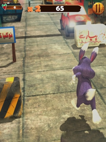 Bunny Street Runner Dash 3D iPad screenshot