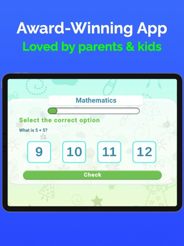 5th Grade GK Quiz Kids iPad screenshot