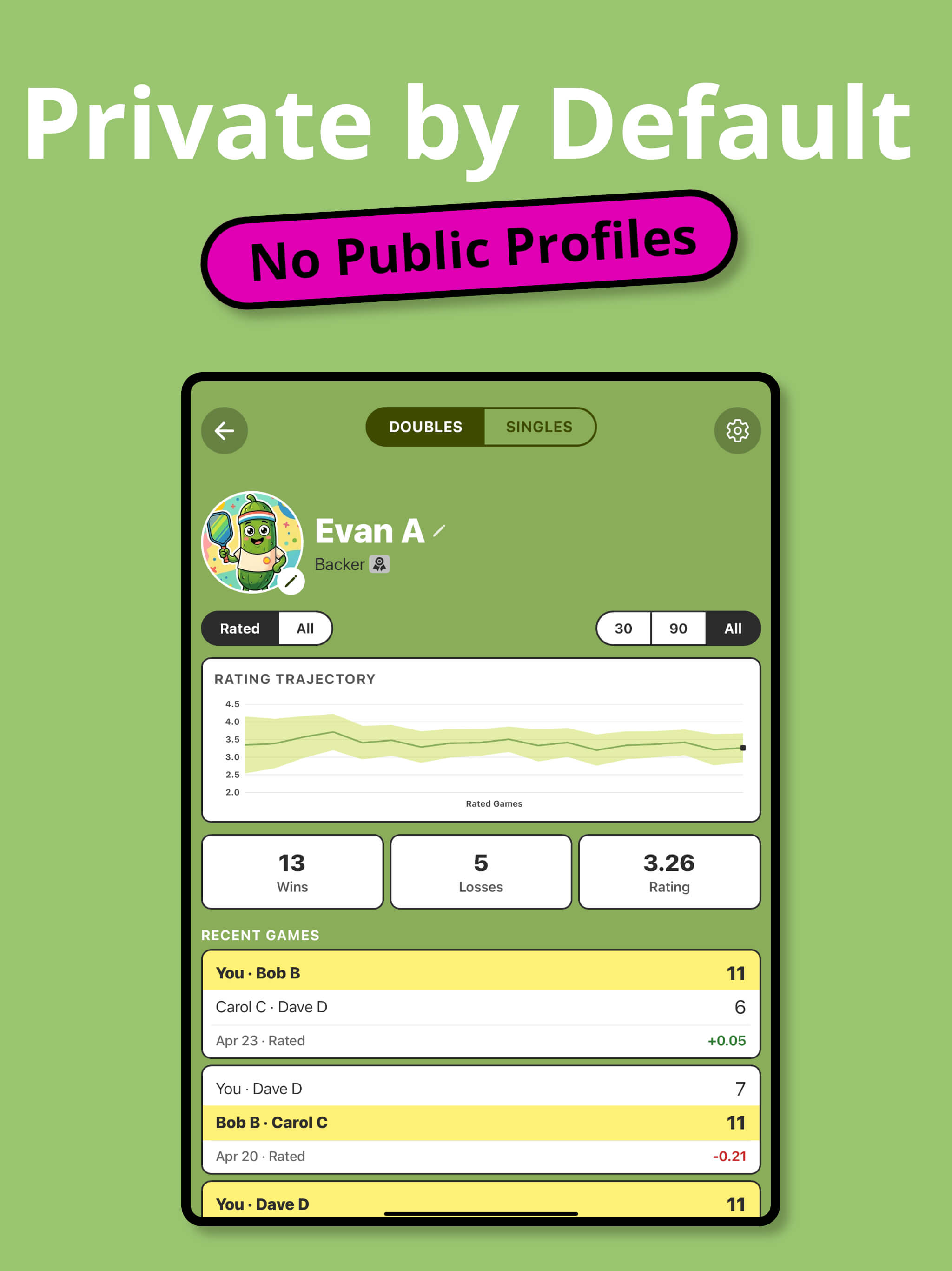Keep Score: Pickleball