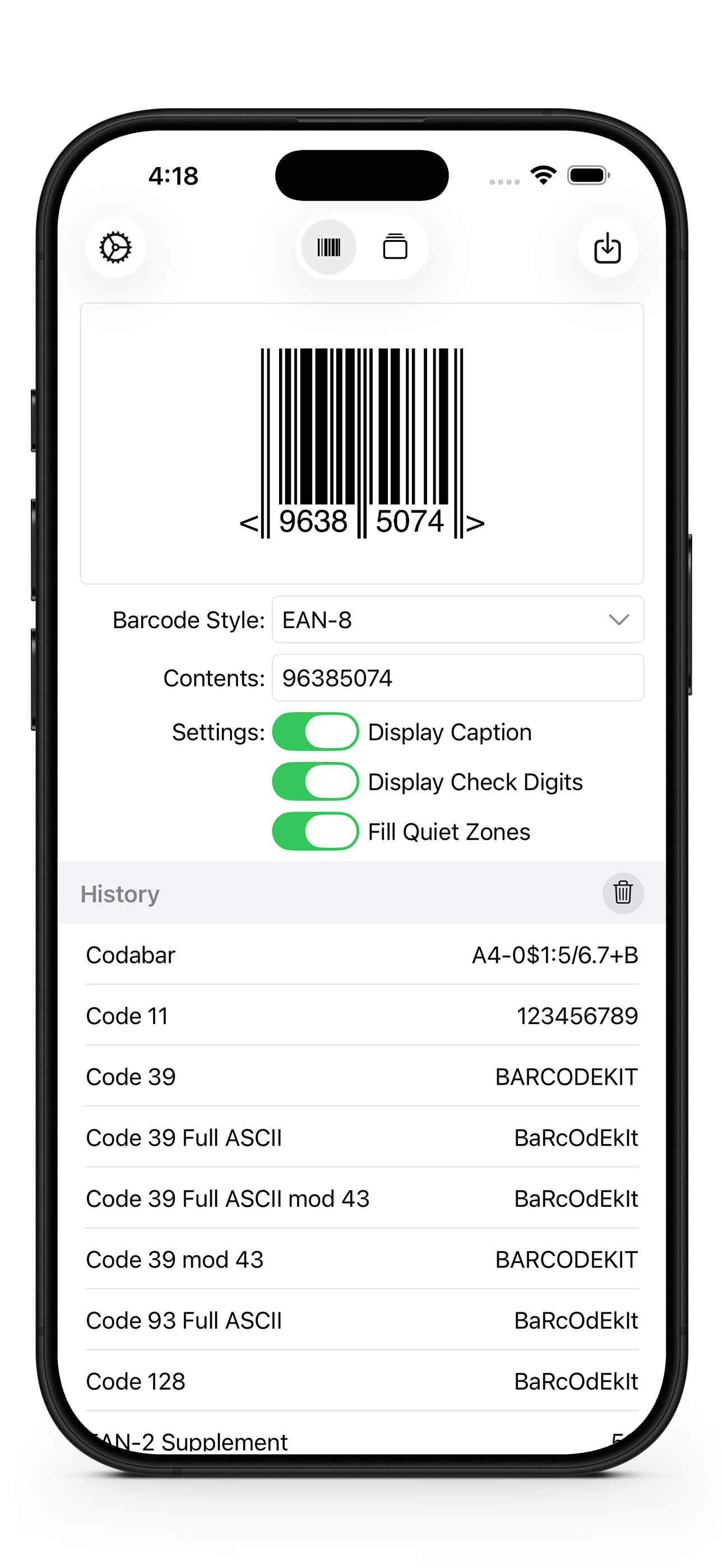 Barcode Generator - CreateCode