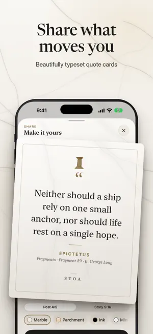 Stoa: Daily Stoic Quotes screenshot 4