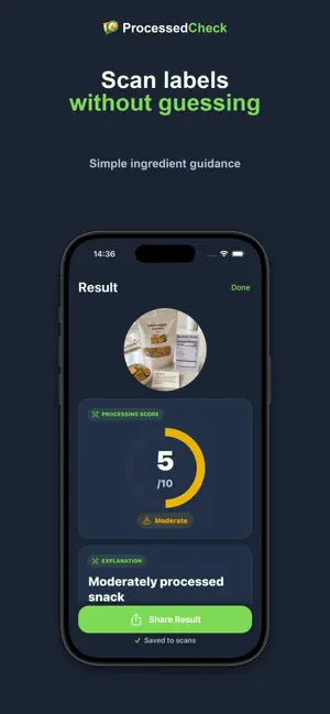 ProcessedCheck screenshot 2
