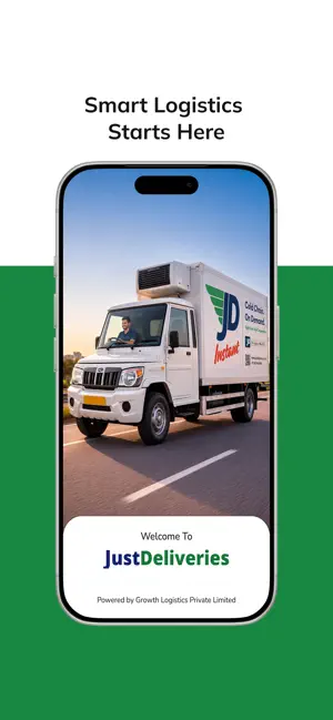 JustDeliveries screenshot 1