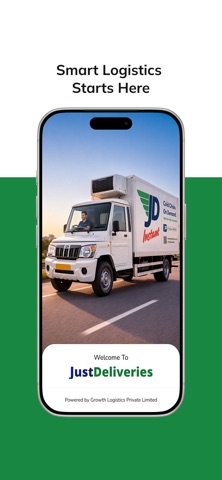 JustDeliveries screenshot