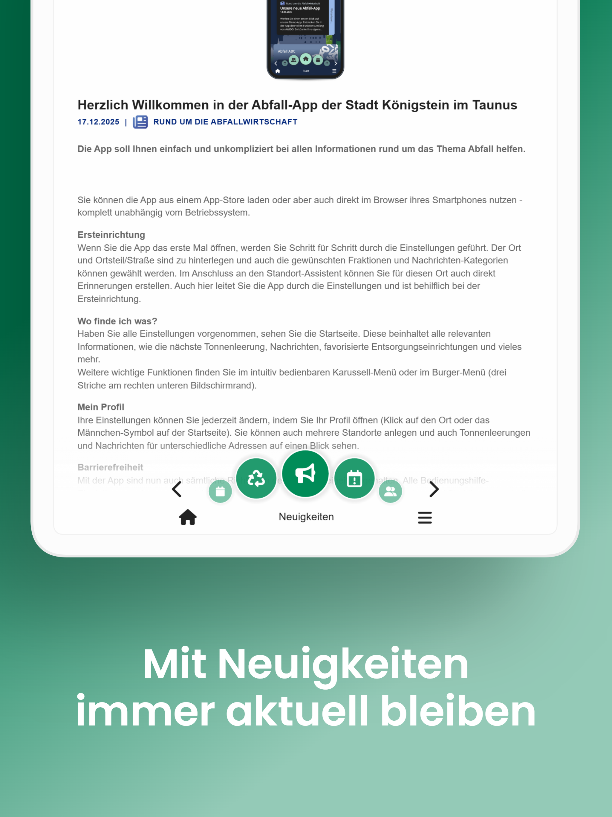 Königstein Abfall-App screenshot 15