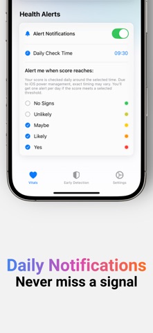 Early Vital Signals Detector screenshot