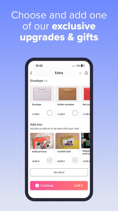 MyPostcard Postcard App iPhone screenshot 5 - Travel app
