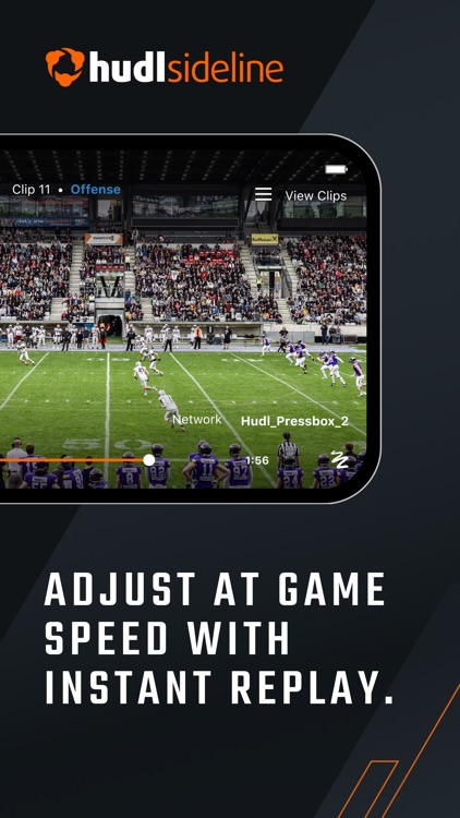 Hudl Sideline
