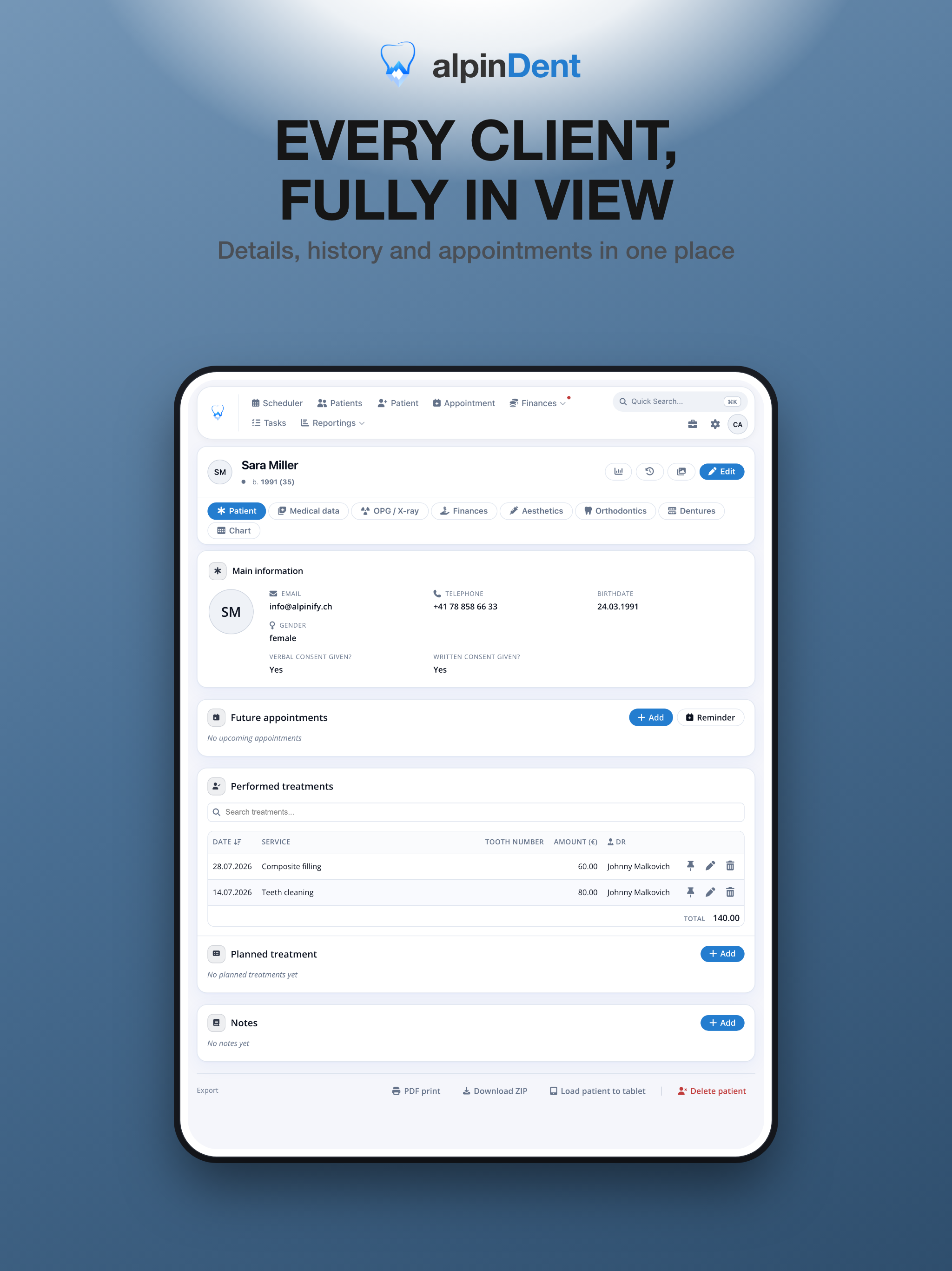 alpinDent screenshot 7