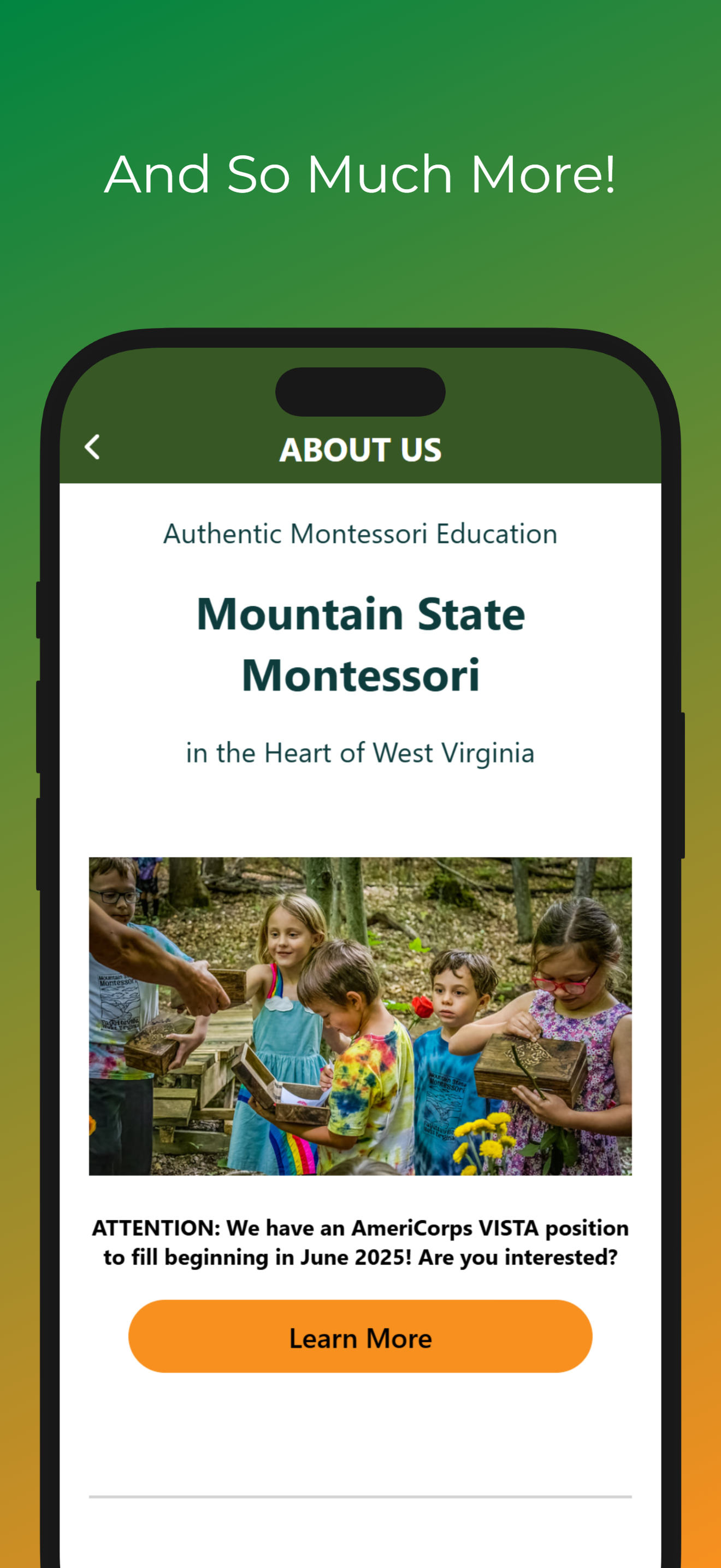 Mountain State Montessori screenshot 8