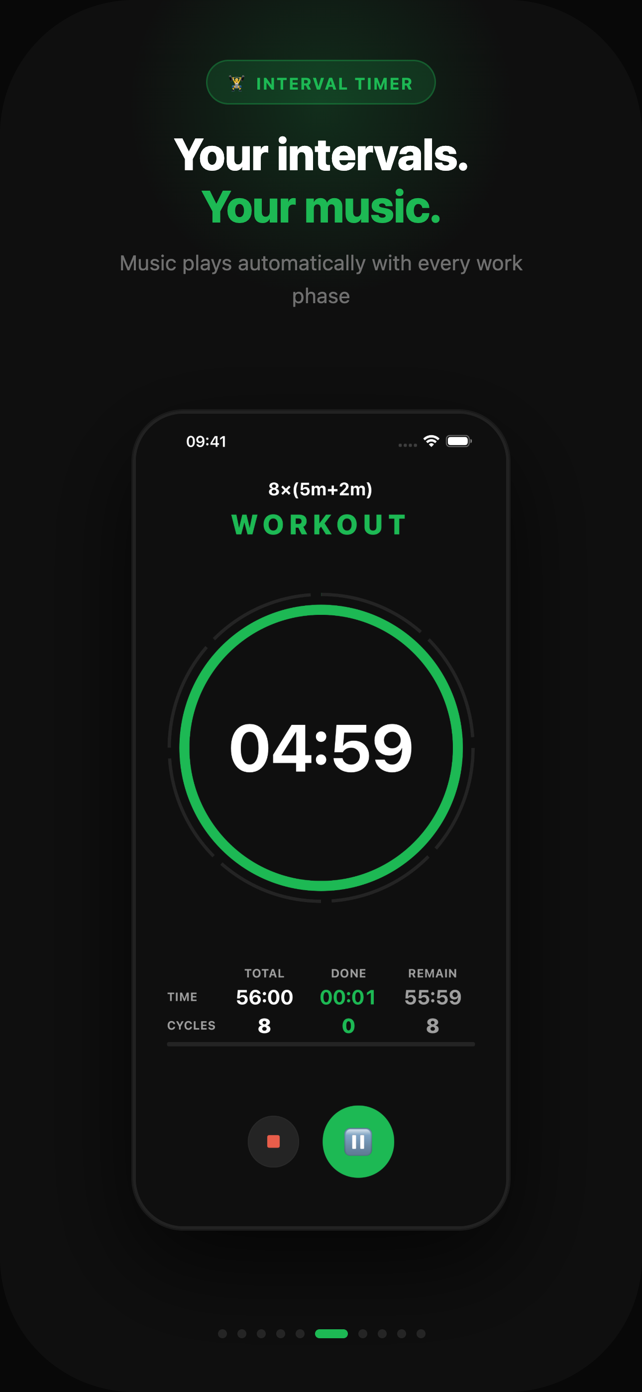 IntervalBeats — Timer & Music screenshot 6