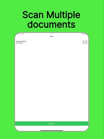 PDF Scanner-Unlimited iPad screenshot