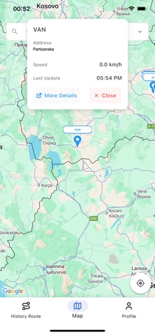 Globecom Tracker screenshot