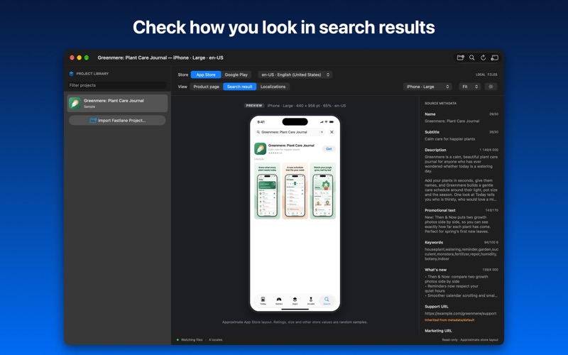 Fastlane Preview screenshot 4