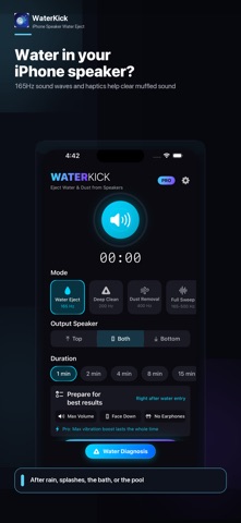 WaterKick Water Eject Screenshot 1 of 5